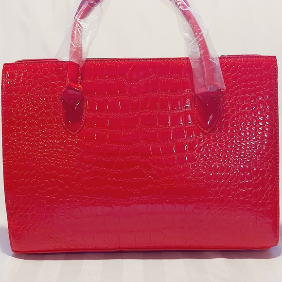 BIRKIN STYLE SATCHEL BAG NWT! - Picture 6 of 11